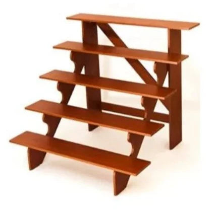 5 Steps Wooden Golu Stand - PUSHMYCART