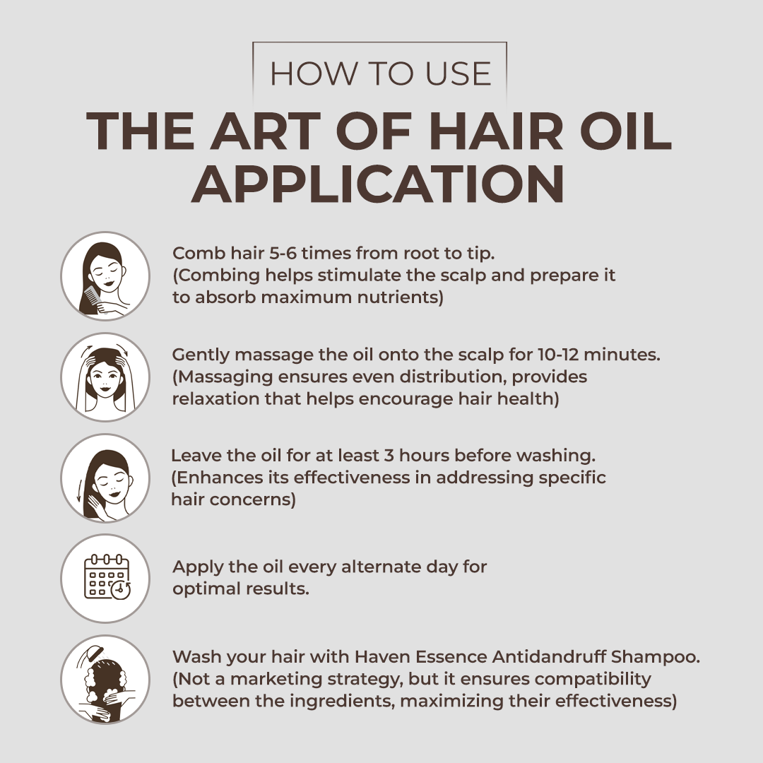 Havenessence Dandruff Control Hair Oil