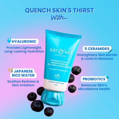 Dot & Key Blueberry Hydrate Barrier Repair Oil-Free Moisturizer