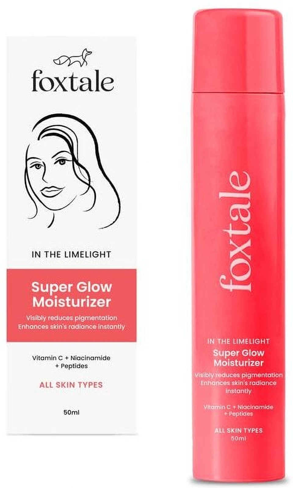 Foxtale Vitamin C Super Glow Moisturiser – 50 ml