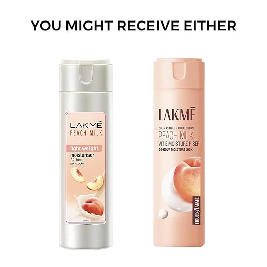 Lakme Peach Milk Moisturizer Body Lotion