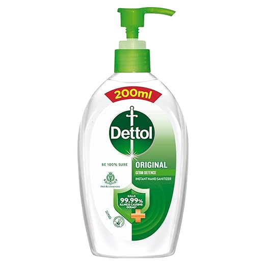 Dettol Original Germ Protection Alcohol based Hand Sanitizer Pump