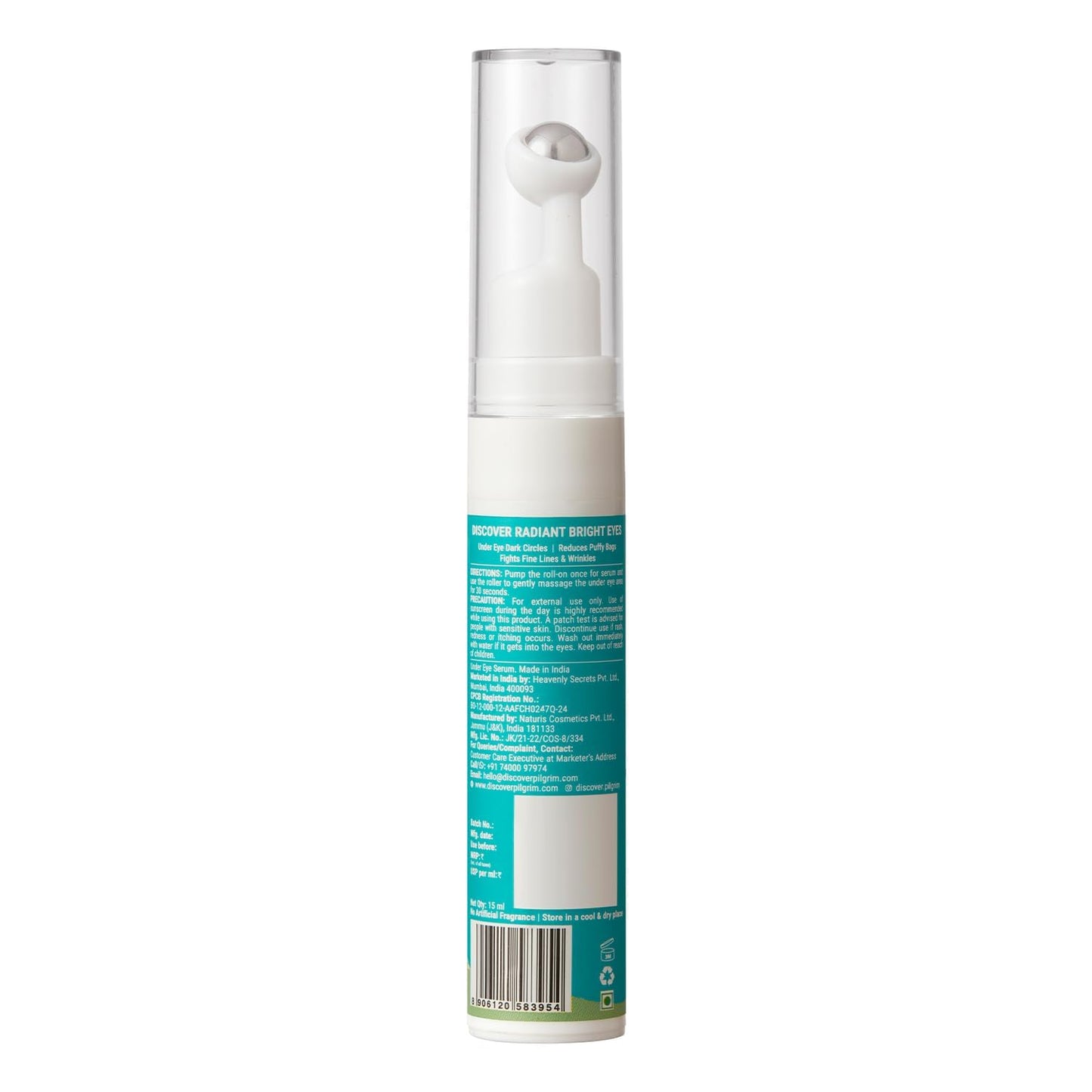 PILGRIM SPANISH SQUALANE ROLL-ON UNDER EYE SERUM