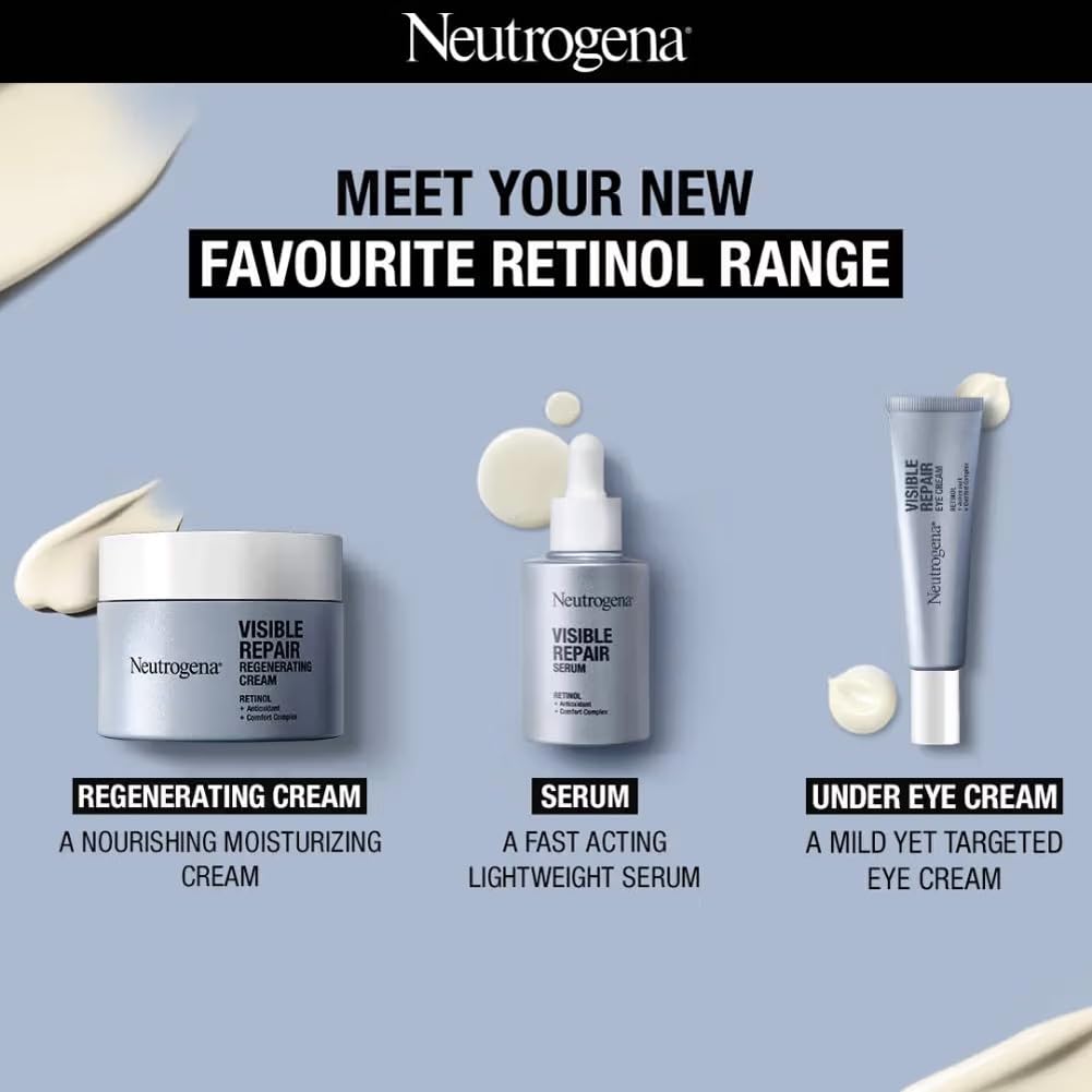 Neutrogena Visible Repair Retinol Serum - PUSHMYCART