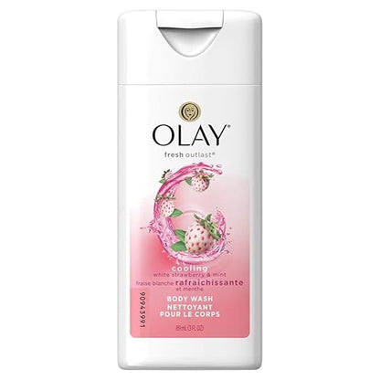 Olay Fresh Outlast Cooling White Strawberry & Mint Body Wash