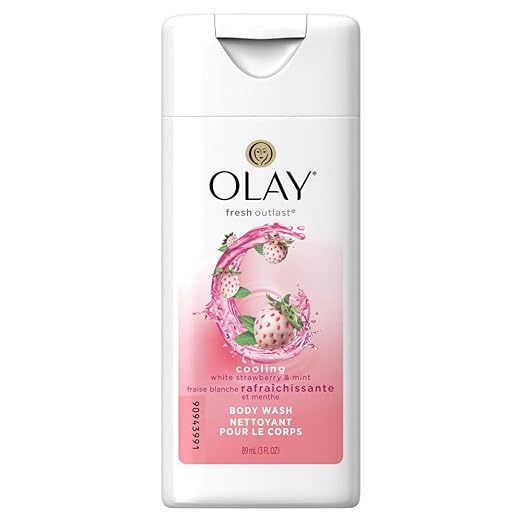 Olay Fresh Outlast Cooling White Strawberry & Mint Body Wash