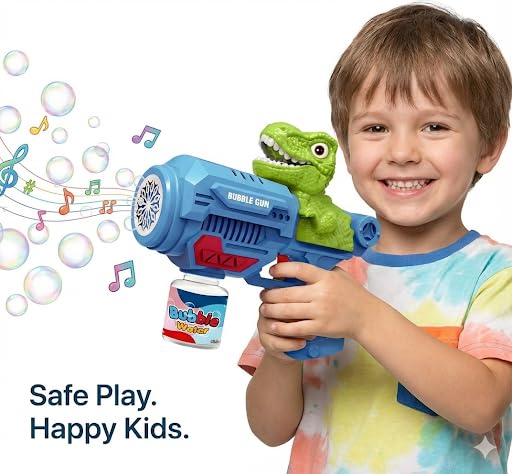 King Toyz Rechargeable Automatic Bubble Gun