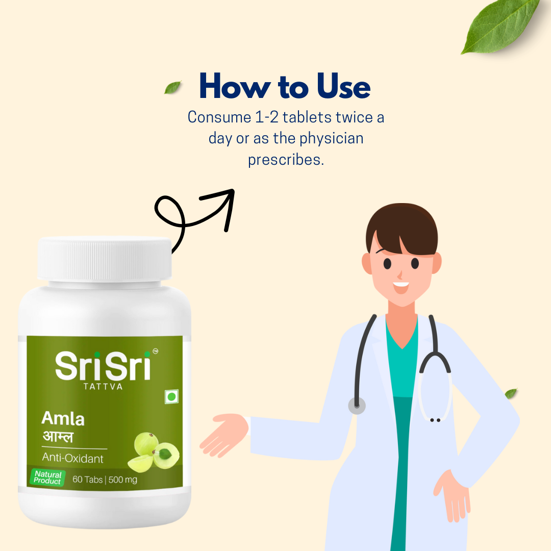 Sri Sri Tattva Amla Tablet 60tabs