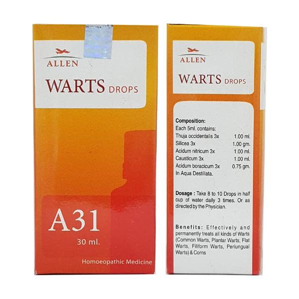 Allen A31 Warts Drop - PUSHMYCART