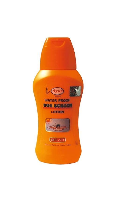 Ayur Sunscreen Lotion SPF-20 Suitable for All Skin Type 