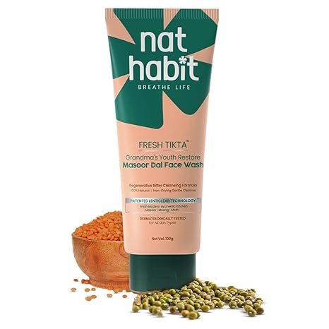 Nat Habit Masoor Dal Tikta Face Wash