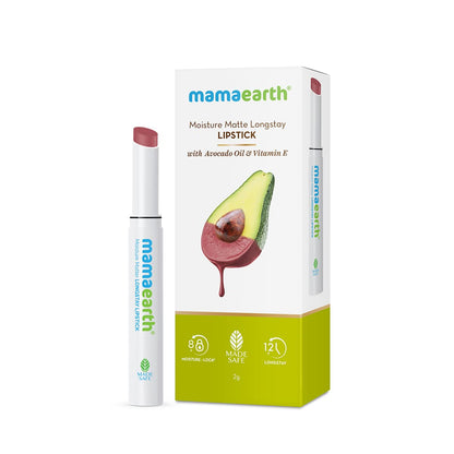 Mamaearth Moisture Matte Long Stay Lipstick-Plum Punch