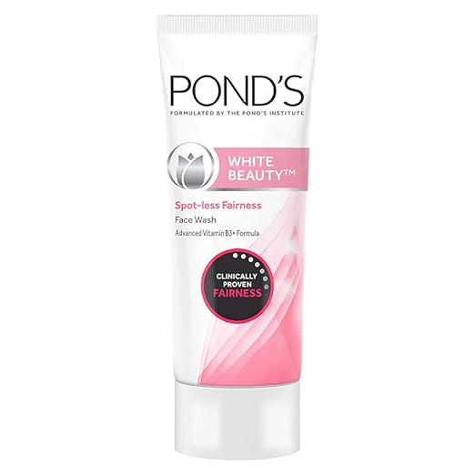 Pond's White Beauty Spot Less Fairness Face Wash, Removes Dead Skin And Dark Spots