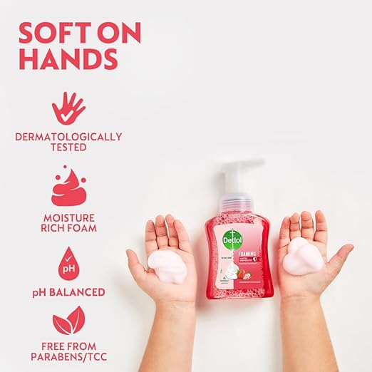 Dettol Foaming Handwash Pump - Strawberry 