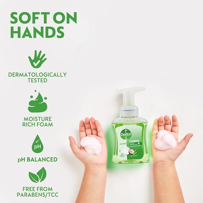 Dettol Foaming Handwash Pump - Aloe Coconut