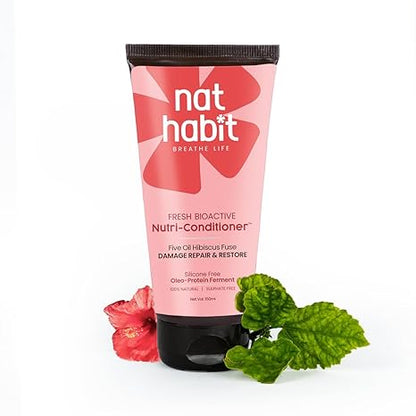 Nat Habit Five Oil Hibiscus Nutri Conditioner