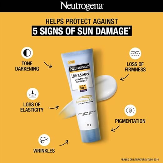 Neutrogena Ultra Sheer Sunscreen SPF 50+