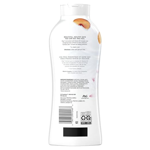 Olay Fresh Outlast Body Wash Peach & Cherry Blossom