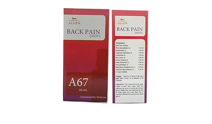 Allen A67 Back Pain Drop - PUSHMYCART