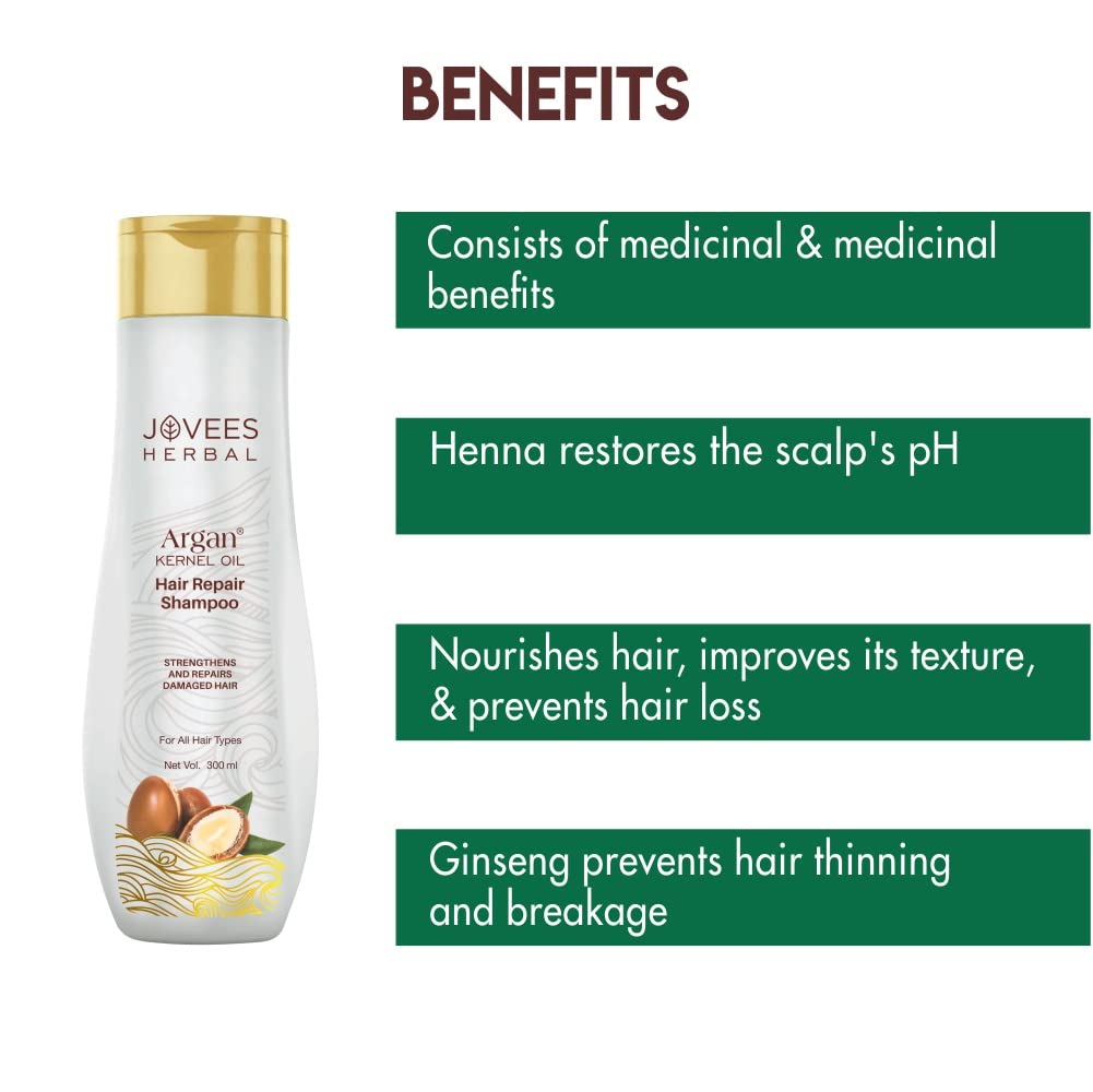 Jovees Argan Kernel Oil Hair Repair Shampoo