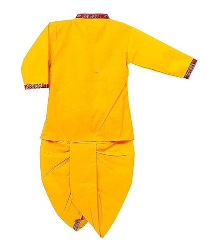 Pk Hub Janmashtmi Krishna Dress Costume Comfortable Set Of 8 Items