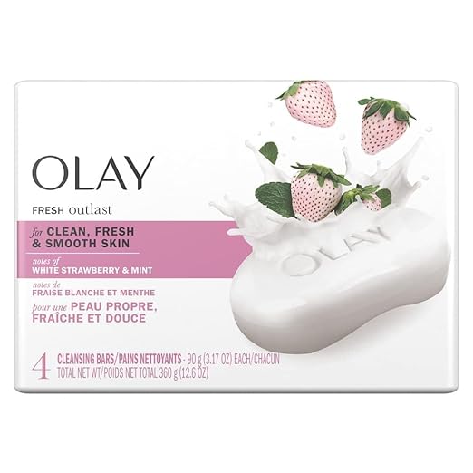 Olay Fresh Outlast Cooling White Strawberry and Mint Beauty Bar