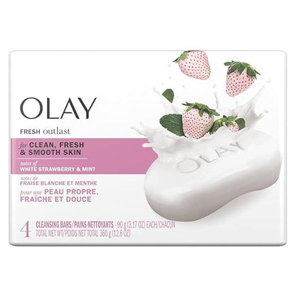 Olay Fresh Outlast Cooling White Strawberry and Mint Beauty Bar