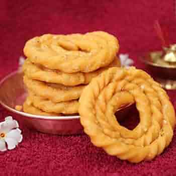 Telangana snacks Karam Sakinalu 