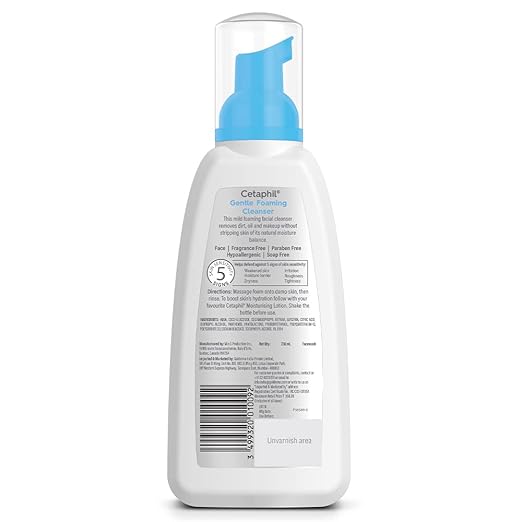 Cetaphil Foaming Face Wash, Gentle Foaming Cleanser