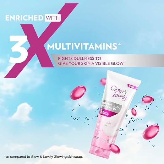 Glow & Lovely Bright Glow Face Wash 