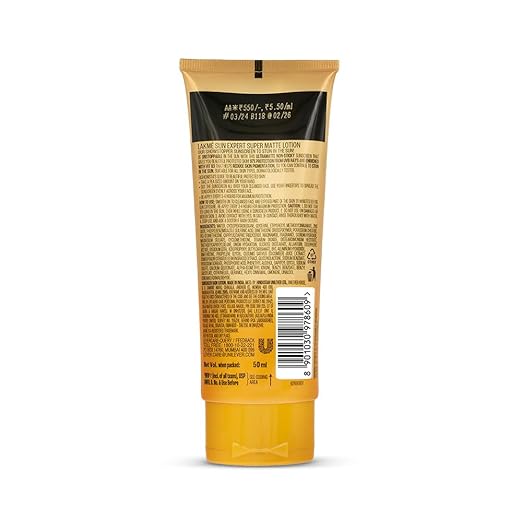 LAKMÉ Sun Expert SPF 50 Ultra Matte Lotion