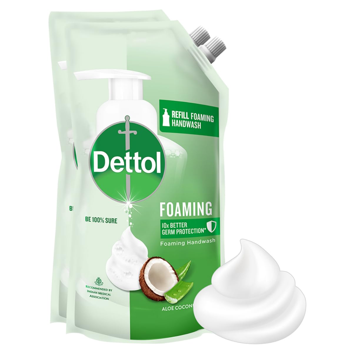 Dettol Foaming Handwash Refill - Aloe Coconut