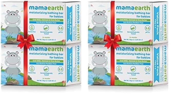 Mamaearth Moisturizing Bathing Bar Soap - PUSHMYCART