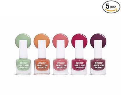 Recode-Red-Spill-The-Paints-Nail-Paint-Set-Of-5