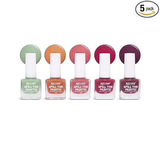 Recode-Red-Spill-The-Paints-Nail-Paint-Set-Of-5