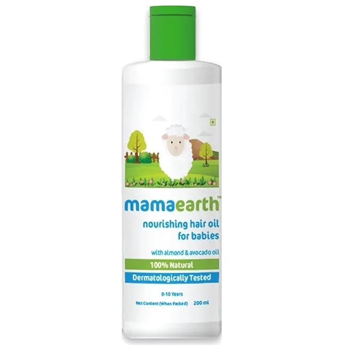 Mamaearth Nourishing Baby Hair Oil - PUSHMYCART