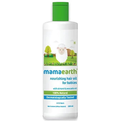 Mamaearth Nourishing Baby Hair Oil - PUSHMYCART