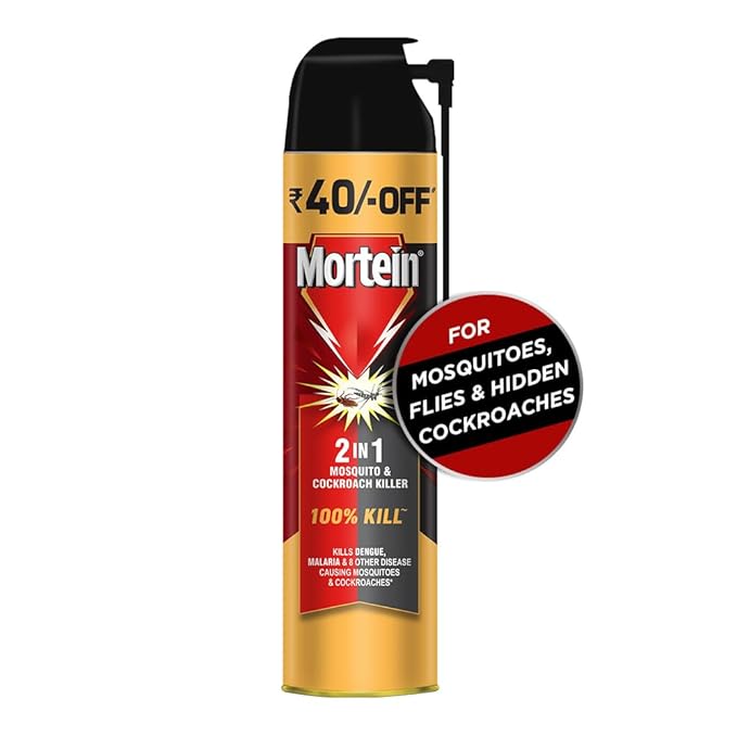 Mortein 2 in 1 Mosquito Killer & Cockroach Killer Spray