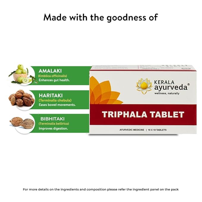 Kerala Ayurveda Triphala Tablets