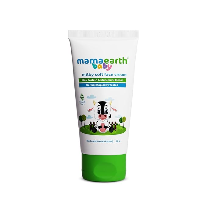 Mamaearth Milky Soft Natural Baby Face Cream - PUSHMYCART