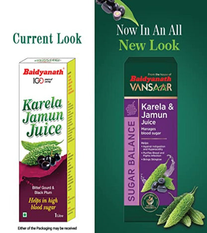 Baidyanath Vansaar Karela Jamun Juice |Diabetes Care Juice