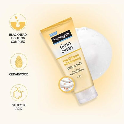 Neutrogena Deep Clean Blackhead Eliminating Daily Scrub - PUSHMYCART