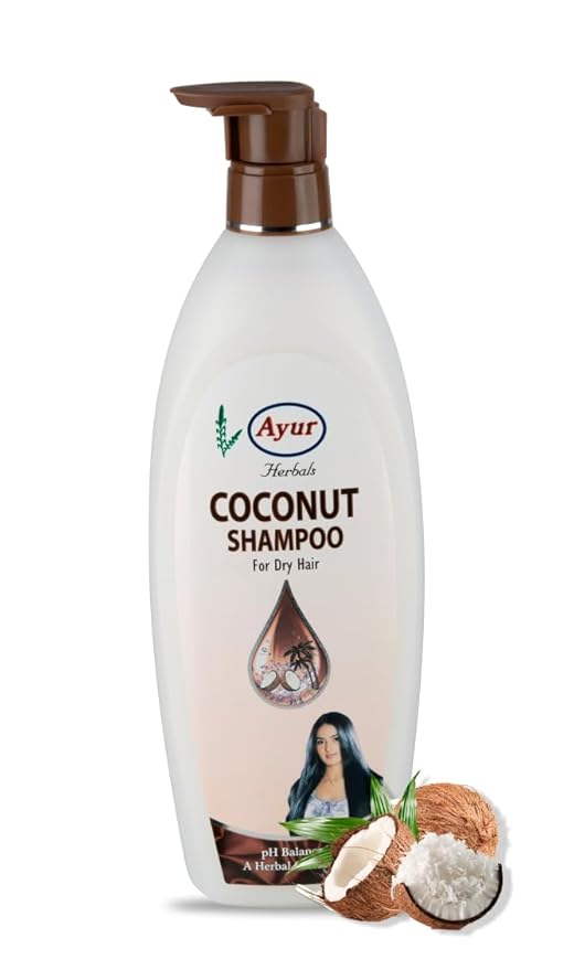 Ayur Herbals Coconut Shampoo For Dry Hair 