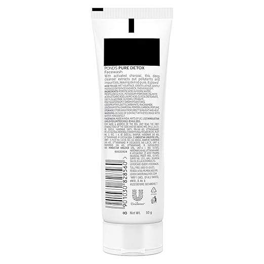 Pond's Pure White Anti Pollution Activated Charcoal Face Wash