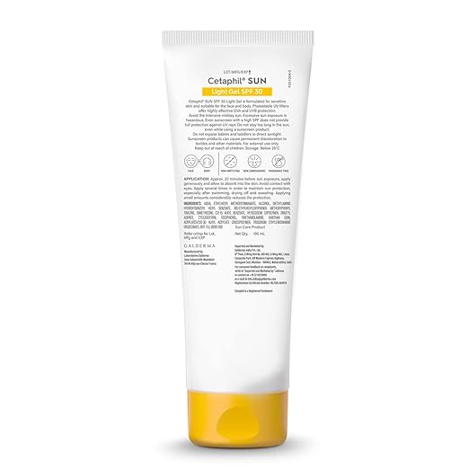 Cetaphil Sun Spf 30 Sunscreen Gel