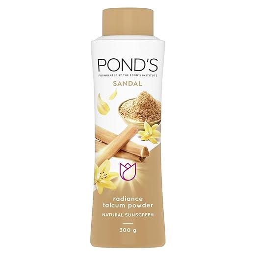 Ponds Sandal Radiance Talcum Powder