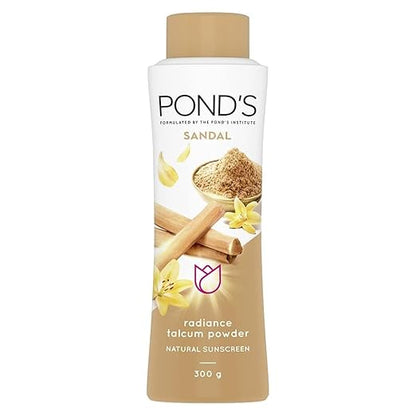 Ponds Sandal Radiance Talcum Powder