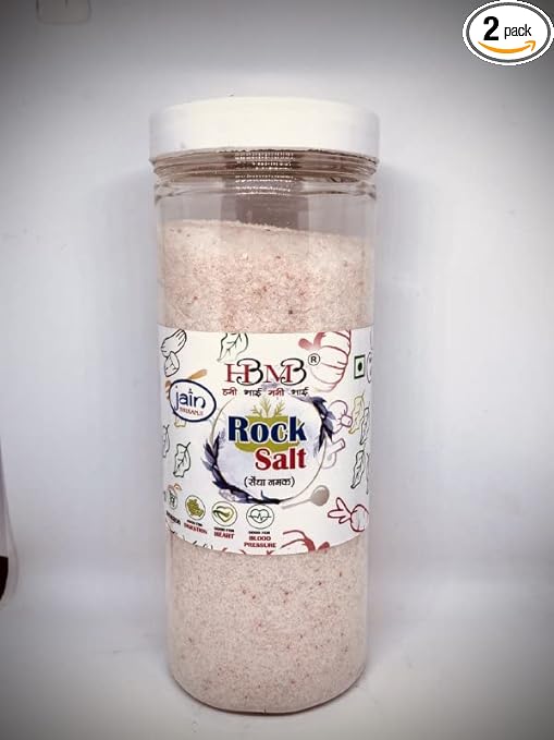 Jain Shikanji Pink Crystals Rock Salt With 84 Minerals For Cooking 