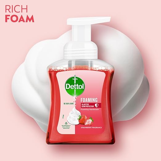 Dettol Foaming Handwash Pump - Strawberry 