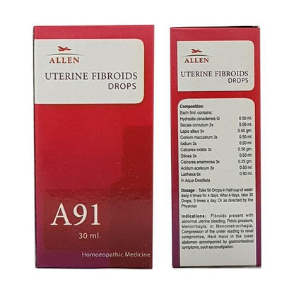 Allen A91 Uterine Fibroids Drop - PUSHMYCART